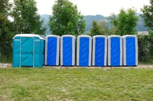 portable toilet rentals for events in Delta