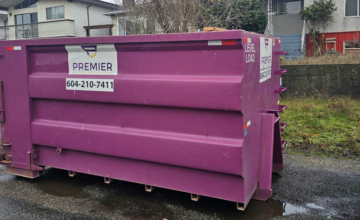 garbage bin rentals in Richmond